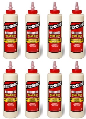 Titebond 5064 16 Ounce Original Wood Glue - Pack of 8 bottles