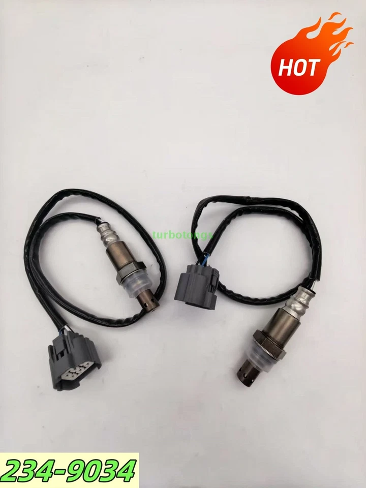 2X DENSO Up Air Fuel Ratio Oxygen O2 Sensor 234-9034 for Subaru Impreza WRX STI - Image 3 of 4