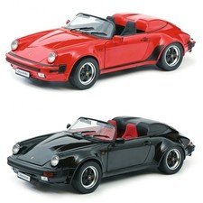 Schuco 1/12 Porsche 911 Speedster 1989 Convertible Alloy Car Model