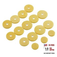 Jiayouy Pack of 16 Flute Pads Repair Kit Flutes Replacement Parts Accessories