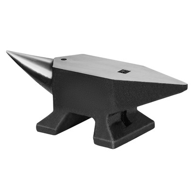 Single Horn Anvil Cast Steel Anvil 22 lbs Blacksmith for Forging Metalwork