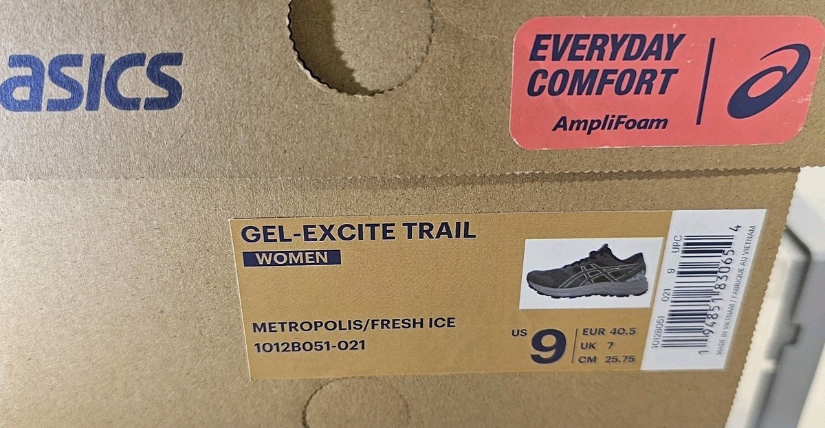Size 9 - Asics Gel Excite Trail Metropolis W for sale online | eBay