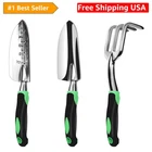 Garden Tool Set, 3 Pack Aluminum Heavy Duty Gardening Kit Includes Hand Trowe...