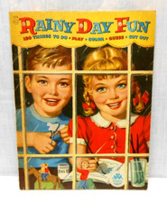 VINTAGE RAINY DAY FUN 150 THINGS TO DO - MERRILL - 1957 - UNUSED CONDITION