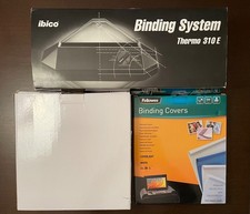 Thermobindegerät ibico Thermo 310E Bundle mit Thermobindemappen