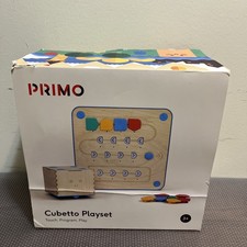 Primo Cubetto Coding Robot Playset for Kids 3 - Open Box, Damaged Robot, Parts