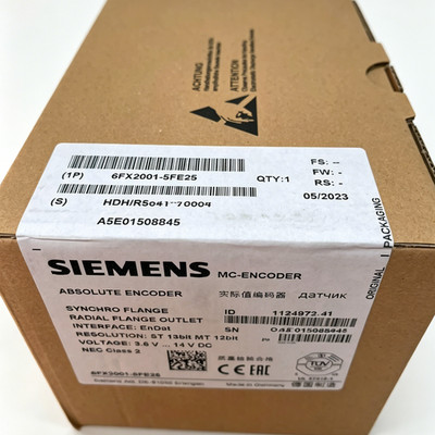 Siemens encoder 6FX2001-5FE25