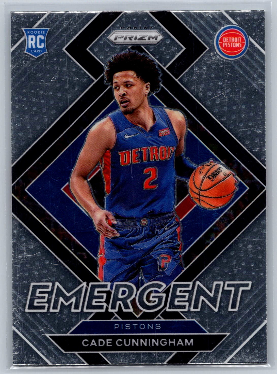 Cade Cunningham 2021-22 Panini Prizm Rookie Emergent #22