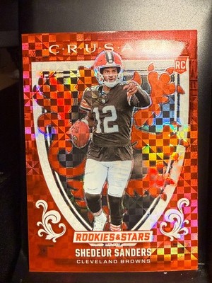 2025 Panini Rookies & Stars - Crusade Shedeur Sanders #2 Red Plaid (RC)