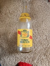 Canada Dry Tonic Water Glass Bottle 32oz One Quart Vintage