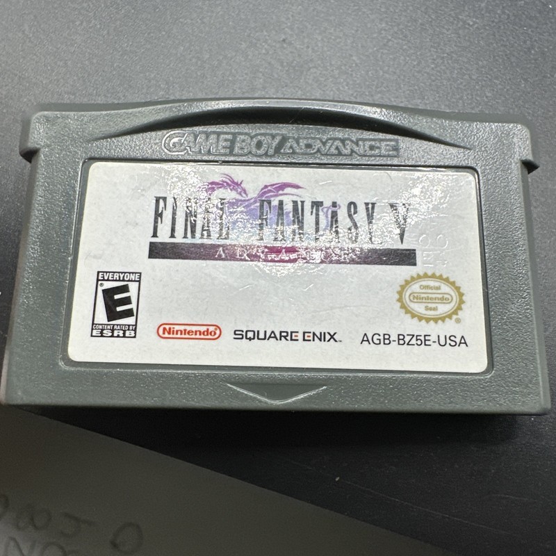 Final Fantasy V GBA Nintendo Game Boy Advance OEM