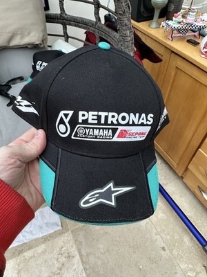 Offizielle Yamaha Petronas Racing Team Kinder Kappe gebogener Schirm verstellbar 6-12 Jahre