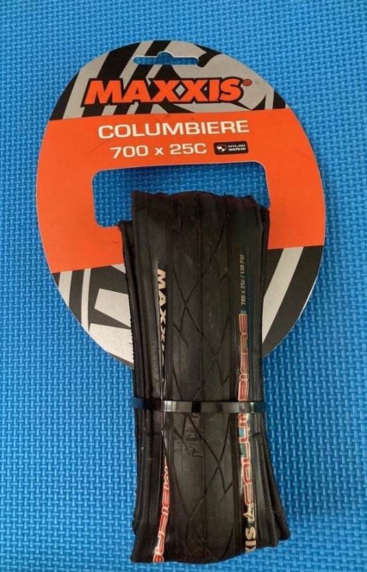 Maxxis Columbiere 700x25 Road Bike Tire Clincher  Foldable 120 Threads Per Inch