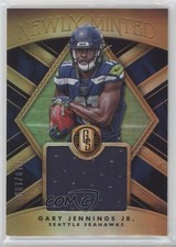 2019 Panini Gold Standard Newly Minted Memorabilia 19/199 Gary Jennings Jr pm6