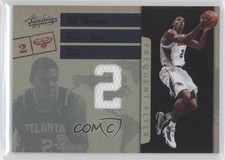 2009-10 Absolute Memorabilia Jersey Number Materials 15/25 Joe Johnson #19 9o3