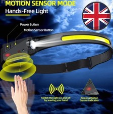 Rechargeable Waterproof Head Torch USB | Bright Runner - Mechanics Headlamp