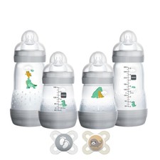 Feeding Set Baby Anti Colic Self Sterilizing 6 Piece Pack of MAM Unisex Newborn