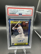 2025 Topps Series 2 - 1990 Topps Chrome Silver Pack Autographs Hyeseong Kim...