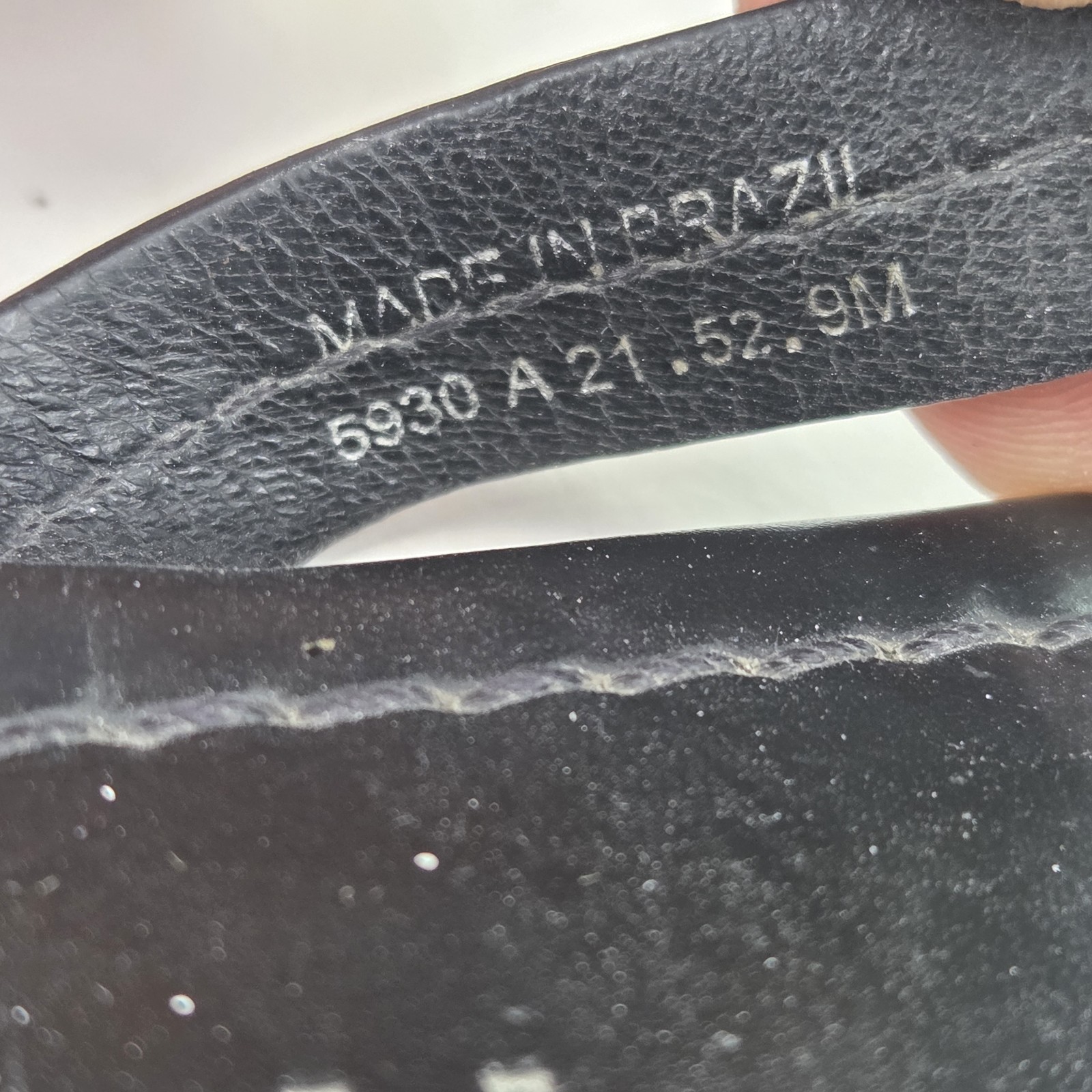 Tory Burch Millet Thong Sandals Womens US 9 M Black Leather Flip-Flops Flat Shoe thumbnail 8