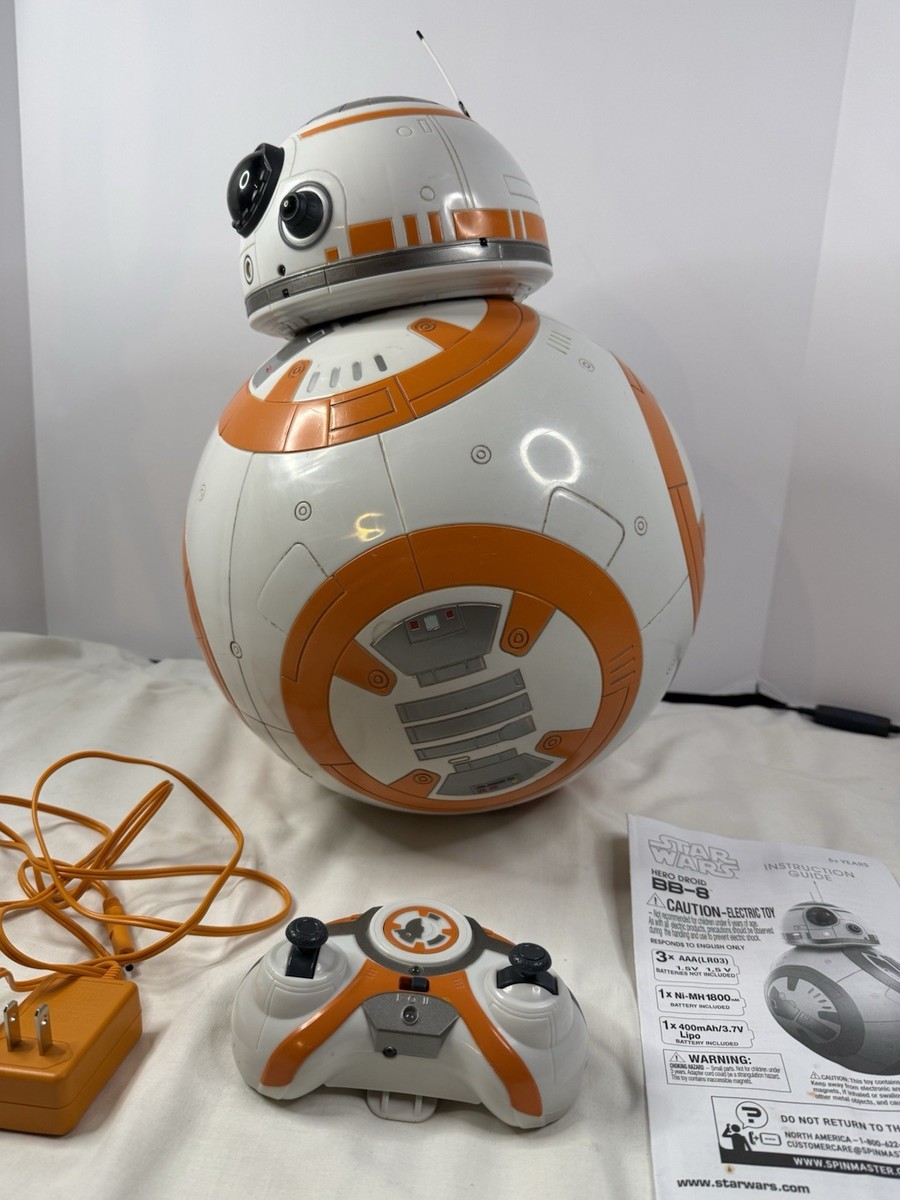 Star Wars Spin Master Droid BB8 Robot 16”, Remote Control, Can't