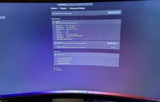 Samsung Odyssey G7 27" 1440p 240Hz HDR Curved Gaming Monitor - Black