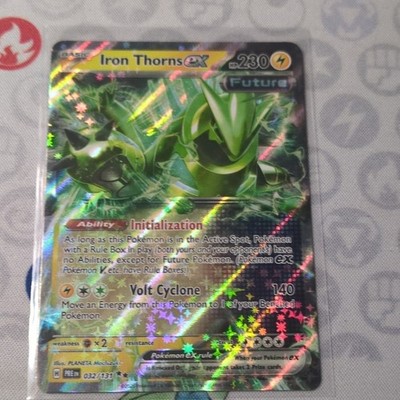 The Pokémon Company Pokemon TCG Iron Thorns ex 032/131 Prismatic Evolutions Holo
