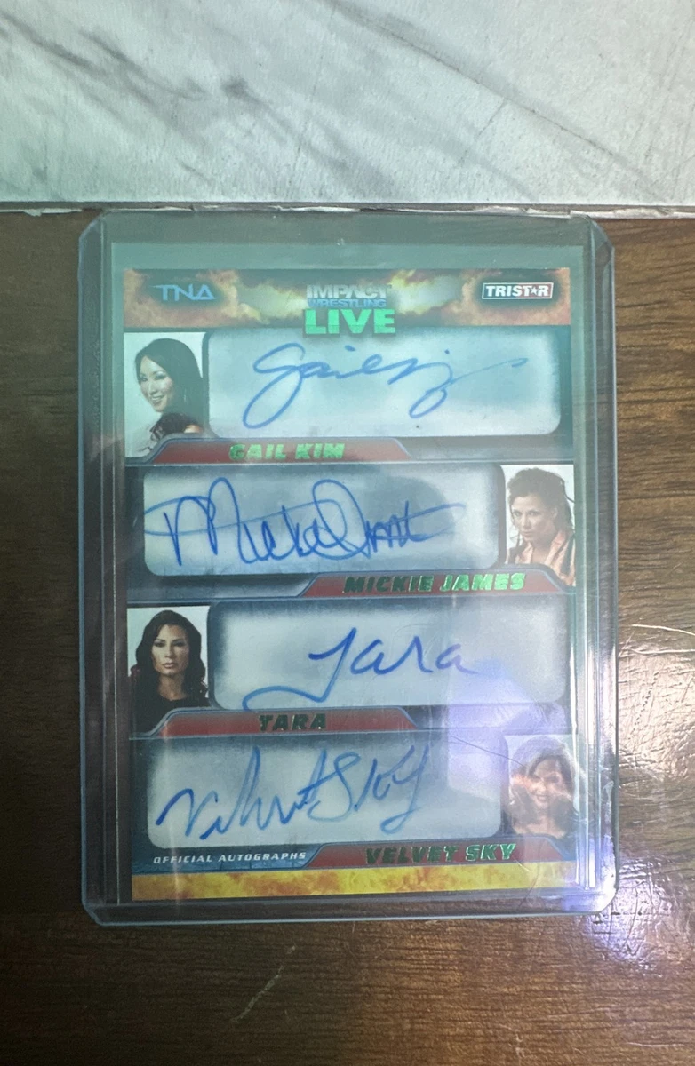 TNA Wrestling Sports Trading Cards & Accessories for sale | eBay