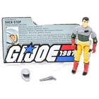 Gi Joe 1987 Back-Stop 100% Complete w/ File Card⭐Great Condition⭐ARAH Vintage