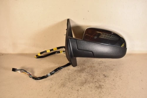09-14 CHEVROLET TAHOE LEFT DRIVER SIDE POWER MIRROR BLIND SPOT CHROME 9+10 WIRE