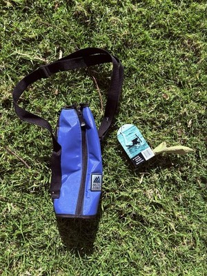 Arctic Zone Blue Cylinder Insulated Cooler Bag with Zipper Lid