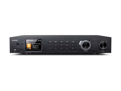 Noxon A 571 schwarz, Internetradio, DAB+, UKW Tuner, Spotify, Bluetooth