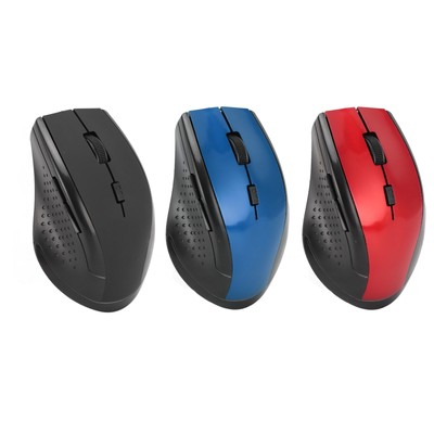 2.4G Wireless Mouse With USB Receiver High Accuracy Compact Optical Mouse Fo Fit