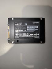 Samsung 850 EVO 1TB SSD Solid State Drive 2.5" SATA III 99% Health
