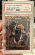2022-23 Panini Prizm Draft Picks - Andrew Nembhard #91 Venom Prizm (RC) PSA 10
