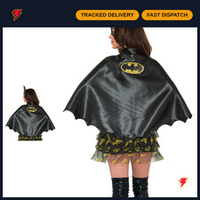 Women's DC Superheroes Batgirl Costume Outerwear, One Size, Superhero Outfit