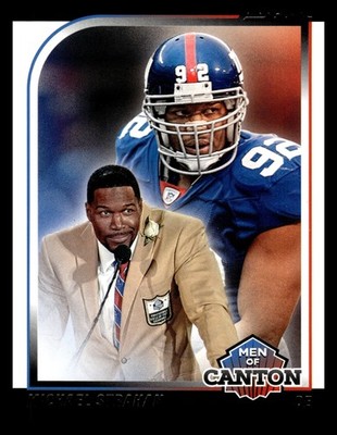 2024 Panini Score Men of Canton #12 Michael Strahan New York Giants