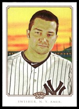 Nick Swisher 2010 Topps 206 #82 Yankees MLB READ FREE SHIPPING AutographDen
