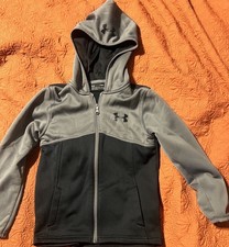 Under Armour Full Zip Hooded Jacket Size Youth Small