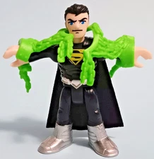 Imaginext DC Super Friends Metal Force SUPERMAN BLACK SUIT New Sealed Bag