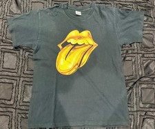 Rolling Stones 1997 Bridges to Babylon World Tour T-Shirt Size Large On Anviltag