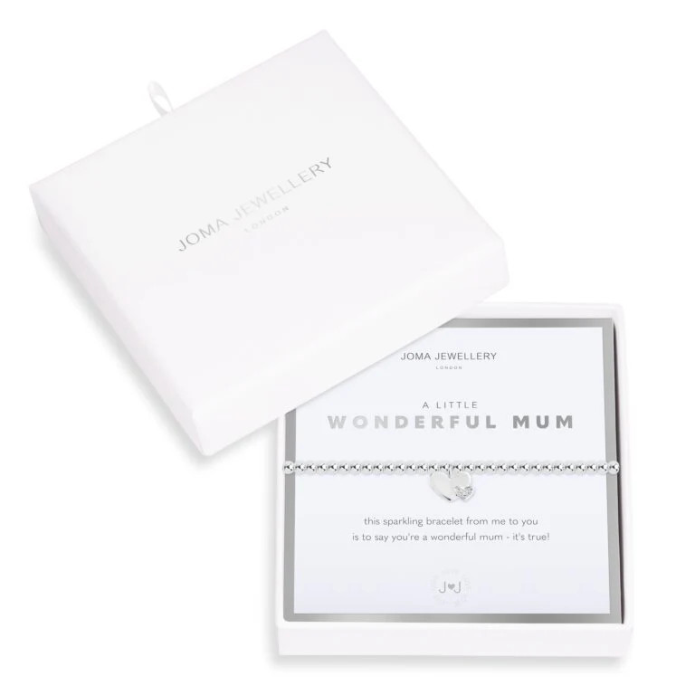 Joma Jewellery Beautifully Boxed A Little  Wonderful Mum Bracelet
