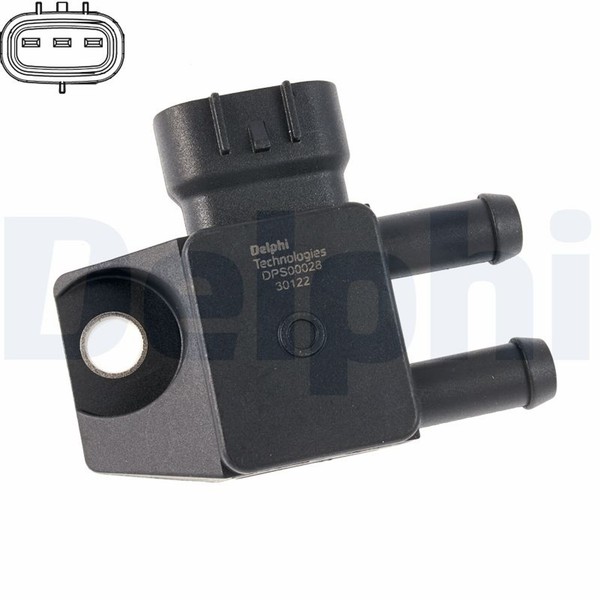 Sensor Abgasdruck Delphi DPS00028-12B1 Vor RußPartikelfilter FüR 2 Hyundai TL JM-image