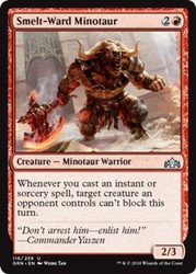 Smelt-Ward Minotaur 116/259 Guilds of Ravnica