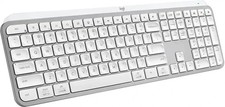 Logitech MX Keys S Wireless Backlit Keyboard with Programmable Keys - Pale Gray
