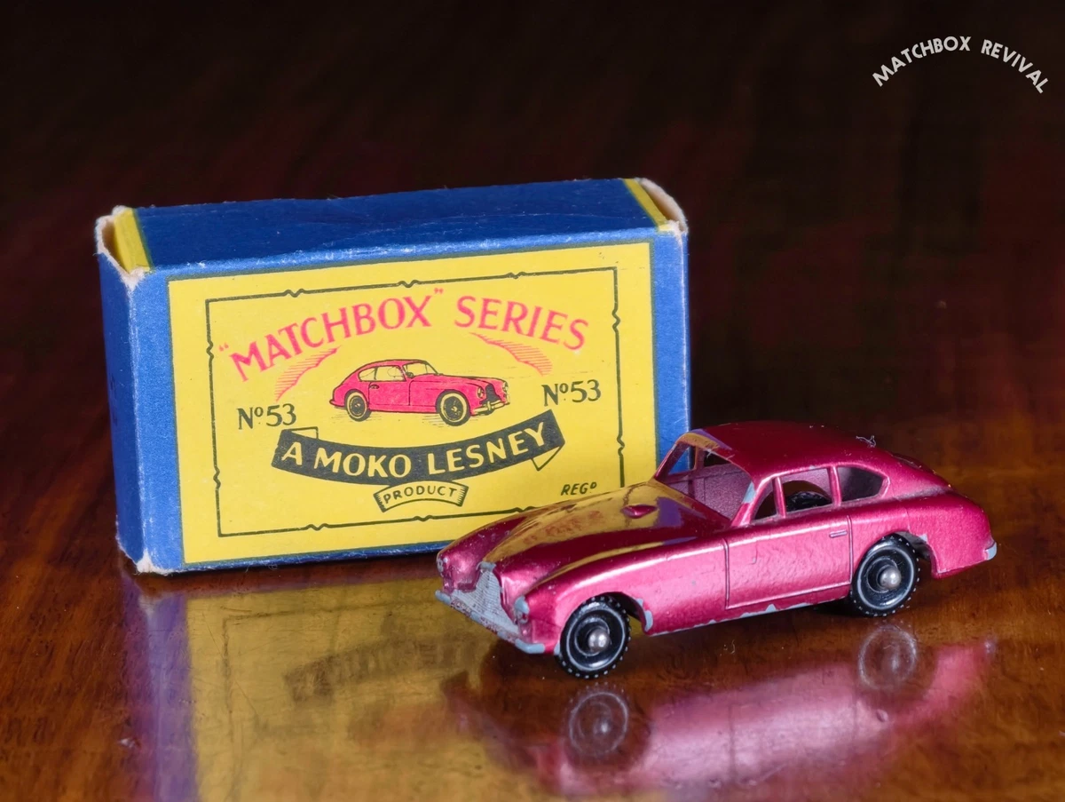 Matchbox Aston Martin Vintage Manufacture Diecast Cars, Trucks