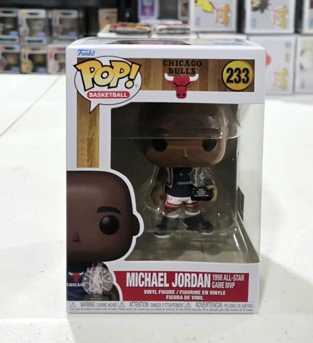 NBA Funko Pop Michael Jordan 1998 All-Star Game MVP # 233 With Protector