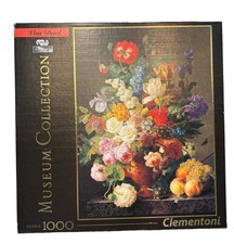 Clementoni Museum Puzzle Collection Louvre Van Dael Flowers in Vase Jigsaw 1000
