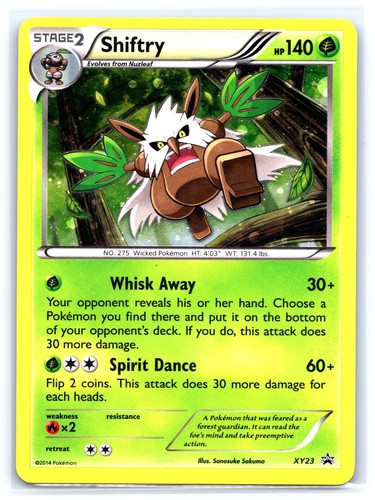 Shiftry XY23 Holo Promo XY Promo Pokemon Near Mint