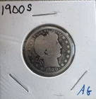 1900-S USA BARBER QUARTER BETTER DATE!