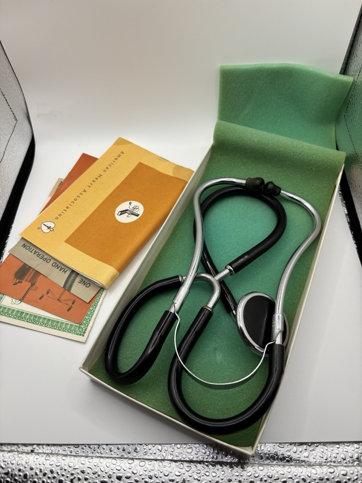 Littman Stethoscope 2101 SS Black 22” 3M Vintage